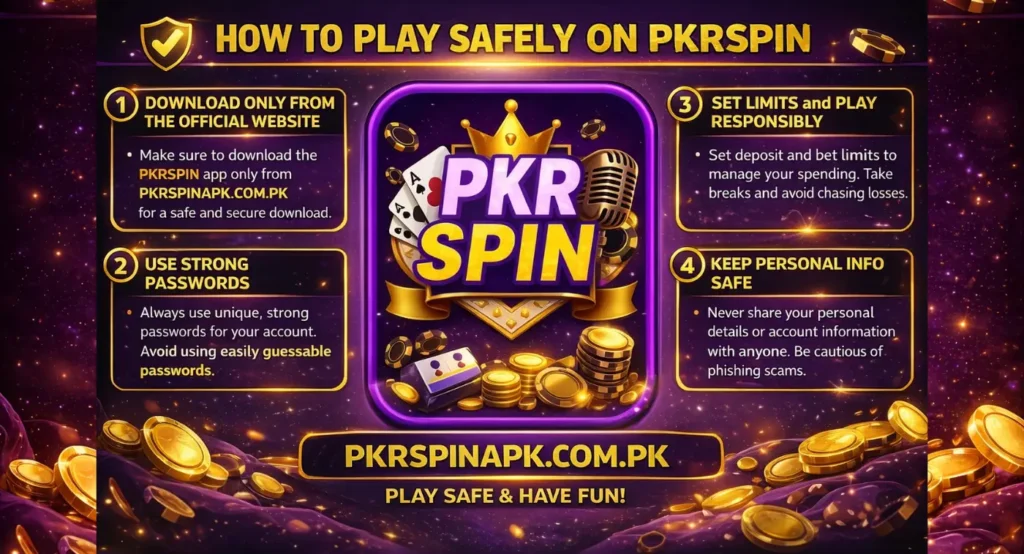 How To Play Safely on Pkrspin